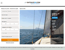 Tablet Screenshot of bateaux24.com